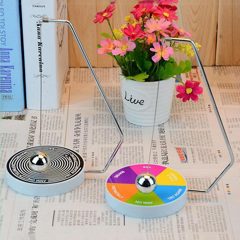 Новинка, магнитный прибор для принятия решений, качающийся маятник, качели с мячом, настольная игра для детей и взрослых, домашний офис, настольные декоративные подарки