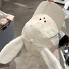 Вышитая Мультяшная Милая Бейсболка Женская Корейский Стиль Уличная Кепка с Козырьком Y2K Мультяшный Креативный Дизайн Кавайная Шляпа