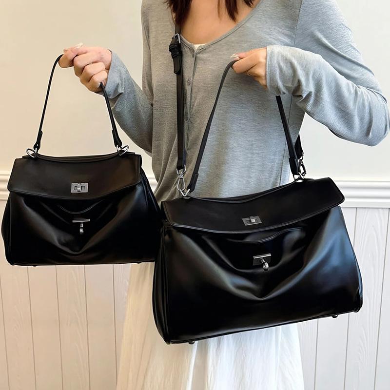 Подарочная коробка, первый слой коровья кожа Родео Сумка-тоут, ручная сумка, сумка через плечо под мышку, большая вместимость, продвинутый вариант для поездок на работу.