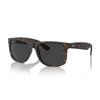Ray-Ban Солнцезащитные очки Justin RB4165F 865/87 55 Asian Fit с поляризацией Матовый Резиновый Гавана Серые Линзы Импорт из Японии Оригинальные