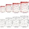 Strap Snowflake Design Organza Bags Drawstring Candy Pouch Gift Pouches Jewelry Packaging Bags