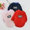 Теплая флисовая одежда для собак, свитер для щенков маленьких собак, пальто для кошек, рубашка, зимний костюм для французского бульдога чихуахуа, одежда для домашних животных