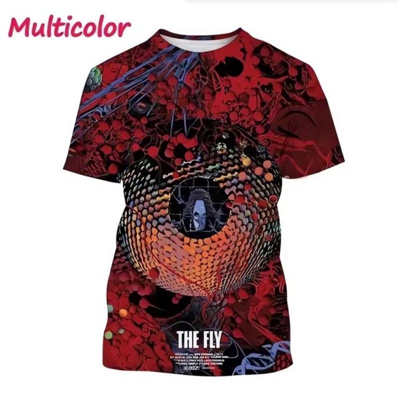 3D Printing Graphic Tshirt for Men Summer Short Sleeve Round Neck Casual Tee Tops Mens Hip Hop T-Shirt Streetwear