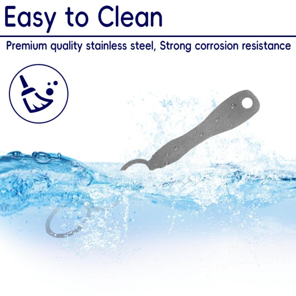 Kitchen Tool Stainless Steel Nut Butter Mixer Portable Rust-Free Butter Mixing Tool Household Egg Beater Baking