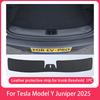 AITESLCAR For Tesla New Model Y Launch 2025 Juniper 2025+ Back Trunk Mat Carpet Waterproof Weather-resistant Pads Layer Mats
