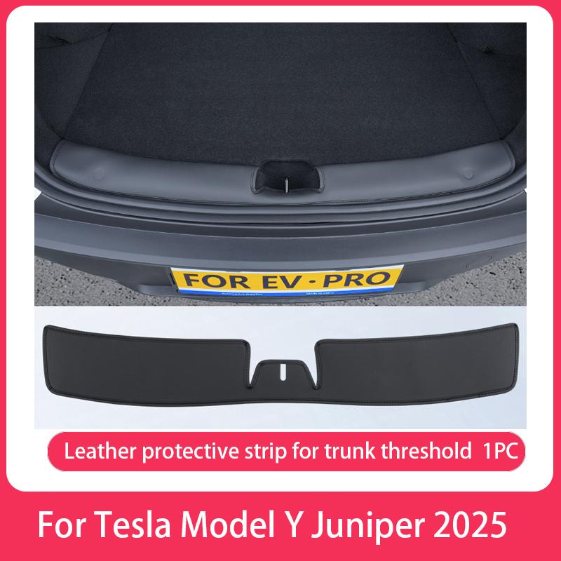 AITESLCAR For Tesla New Model Y Launch 2025 Juniper 2025+ Back Trunk Mat Carpet Waterproof Weather-resistant Pads Layer Mats