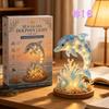 DIY Sea Glass 3D Christmas Tree Craft Kit Ocean Animal Ornament Decor Holiday Home