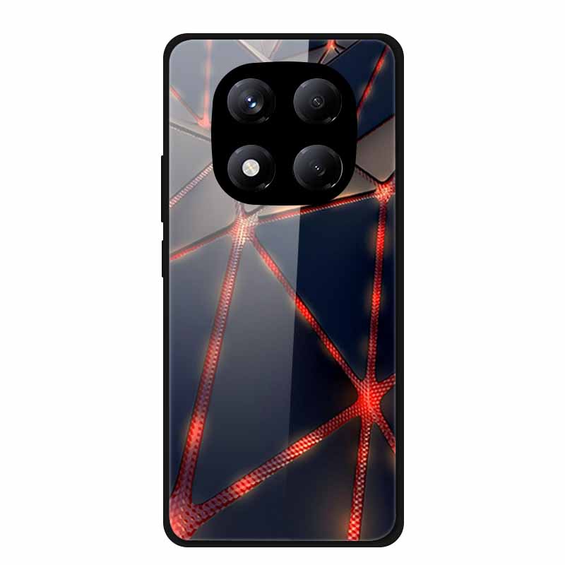 Чехол для Xiaomi Poco X7 Закаленное Стекло Жесткая Задняя Крышка из Поликарбоната для Чехлов Телефона Poco X7 5G Модные Оболочки Coques для PocoX7 X 7 2025