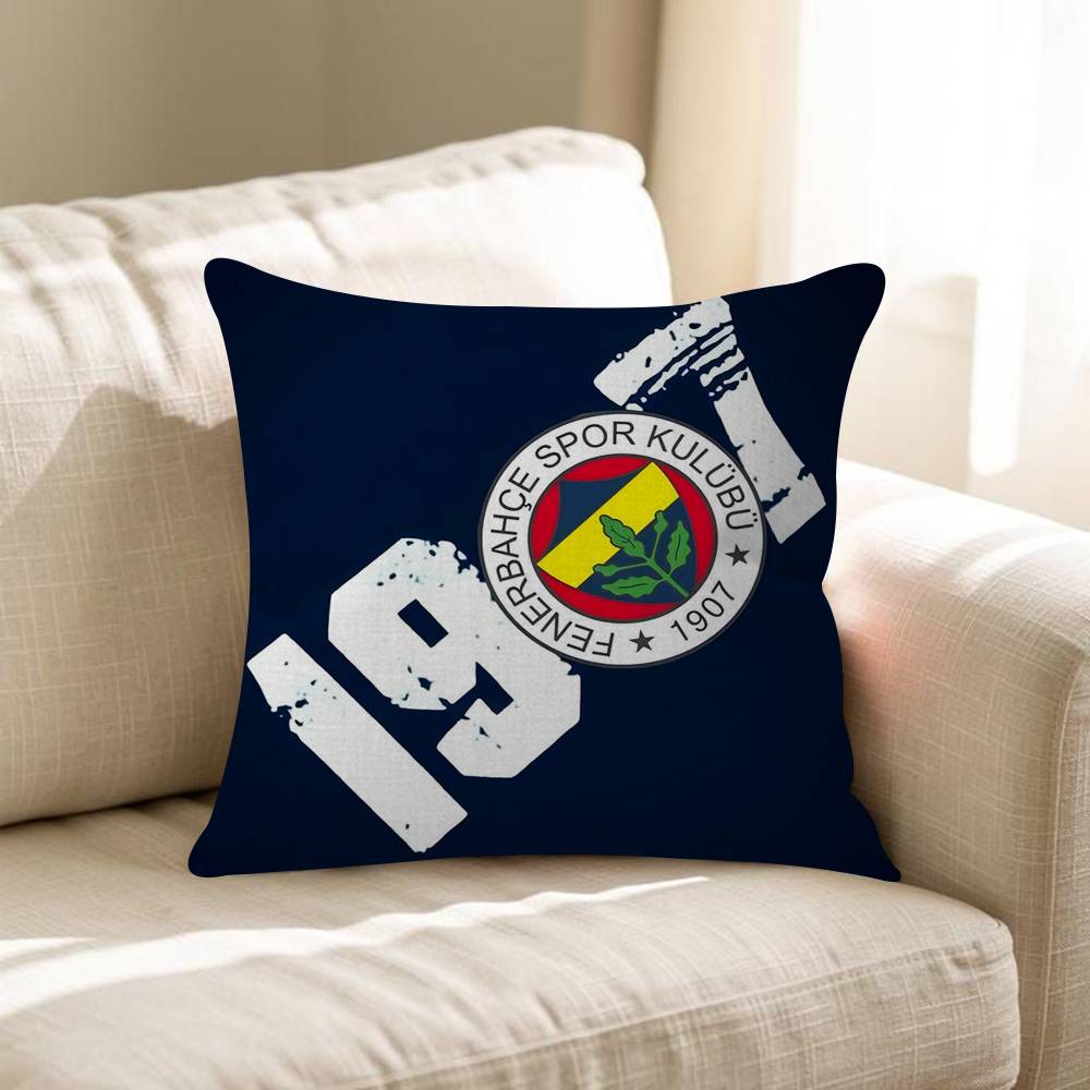 Turkey FFenerbahceSE Cushion Cover Pillow Cover Decor Pillowcase Printed Cushion Case For Couch