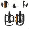 Bicycle Platform Pedals Flat Bike Non Slip 9/16" Adapters Cycling Accessories Lightweight