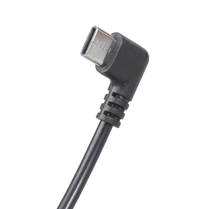 Автомобильное зарядное устройство 12 В 24 В, кабель питания 5 В 3 А USB C к автомобильному разъему (штекер) для мобильного телефона и ноутбука.