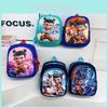 Ne Zha Pattern Kids Backpack With Breathable Nylon For Elementary School And Daily Use