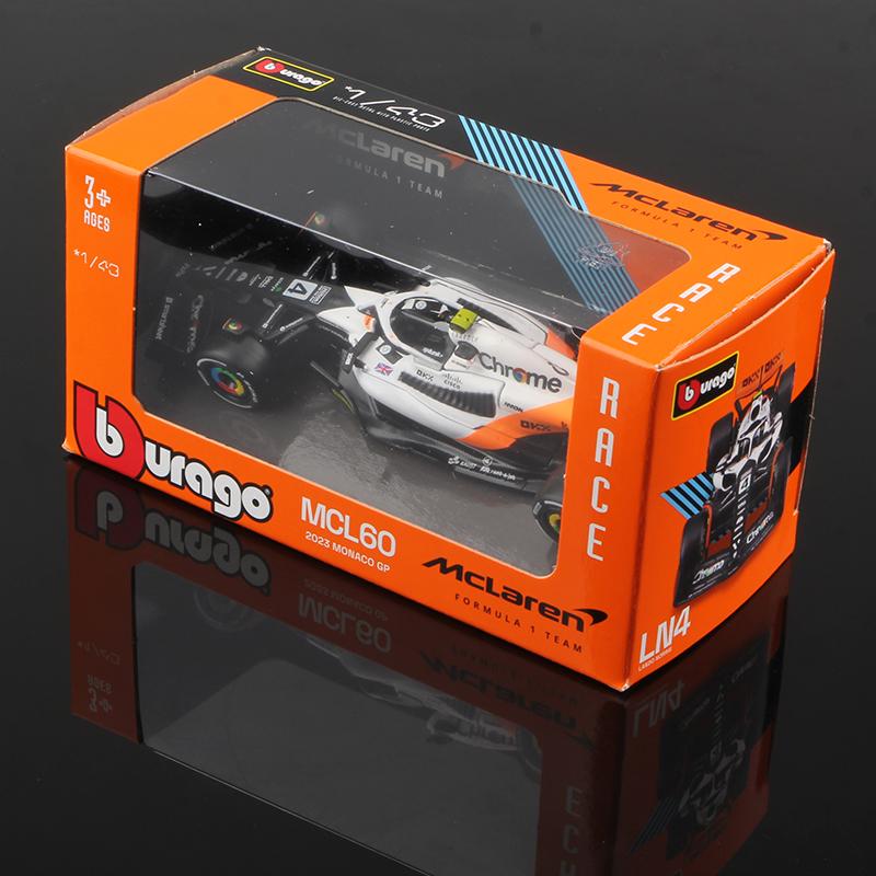 ABAC1 Bburago 1:43 2023 Модель F1 RB19 W14 SF23 C43 A523 AMR23 Гоночный Сплав Автомобиль Игрушка Red Bull Mercedes Alfa Romeo Apline