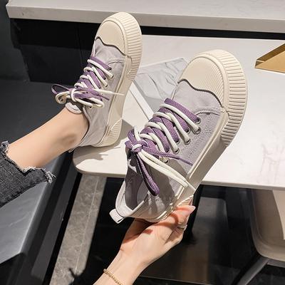 Холщовые туфли женские новые кеды стиль кампус универсальные повседневные простые модные женские туфли