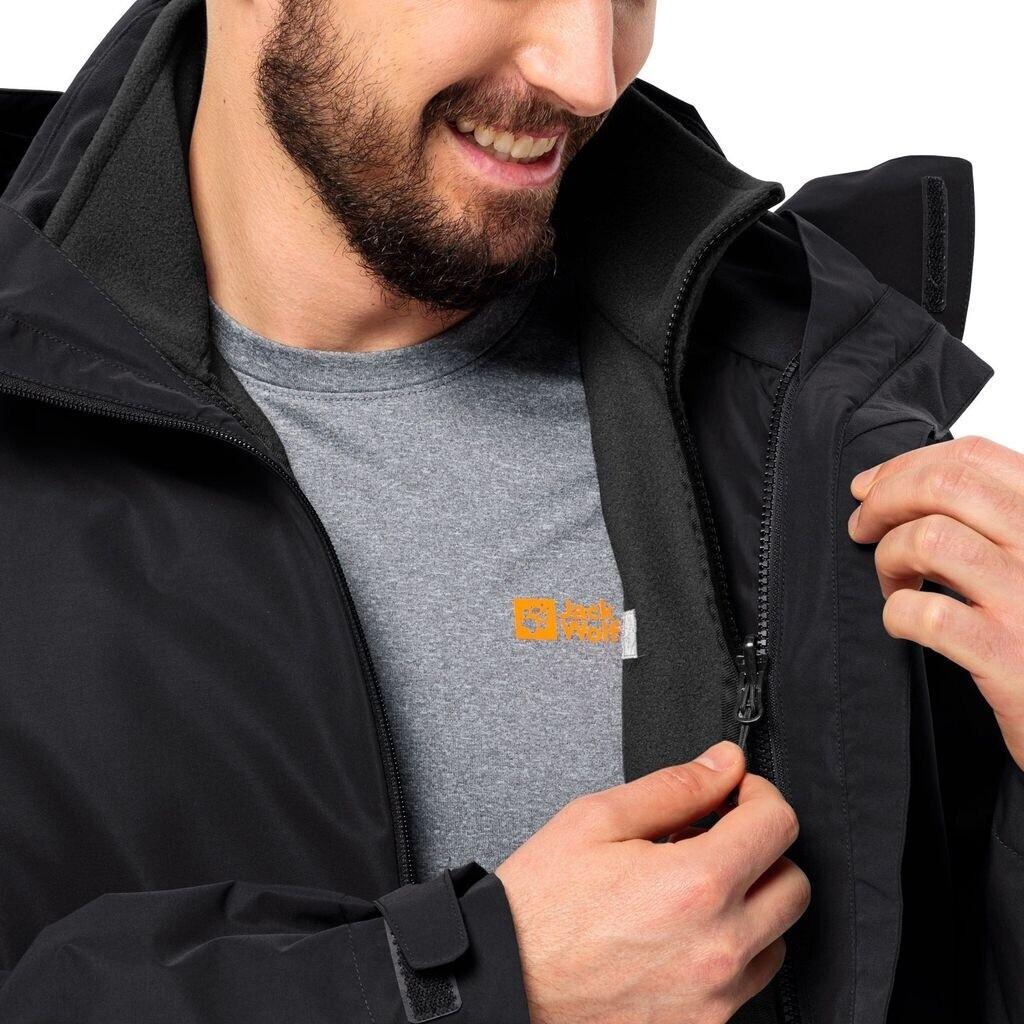 Куртка Jack Wolfskin Winterstein FZ Men черная