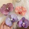 Butterfly Orchid Orchid Flower Hairpin Cloth Girl Hair Clip Cute Flower Hair Clip Seaside