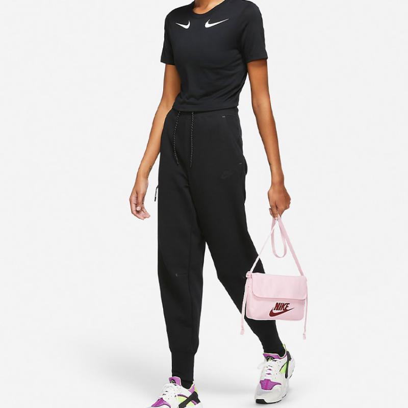 Nike Fabric Shoulder Bag Crossbody Bag Regular Women's Foam Pink Casual CW9300-663