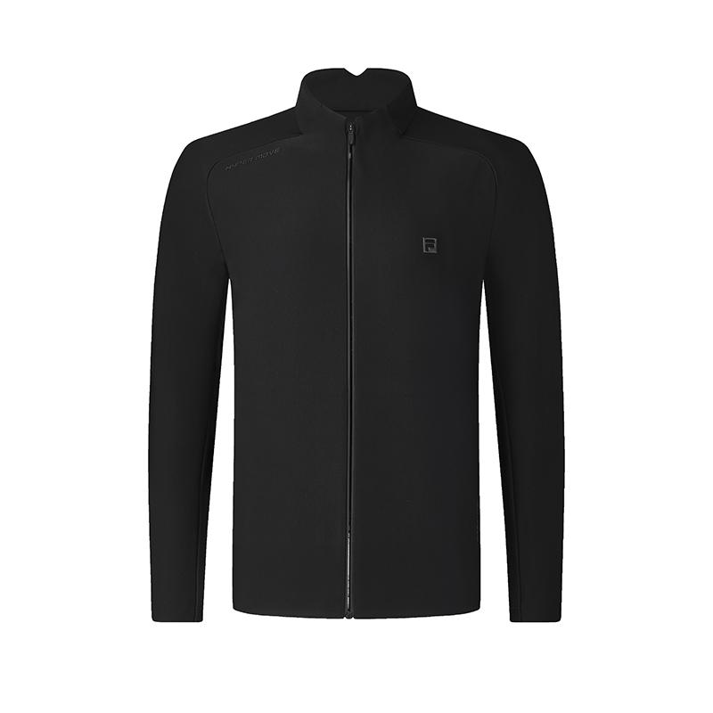 Новое пальто с длинным рукавом из трикотажной ткани FILA, мужское A11M515502FBK