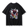 2026 новая Анимационная производная Mobile Suit Gundam Свободные мужские и женские футболки с коротким рукавом с принтом Меха Повседневная одежда