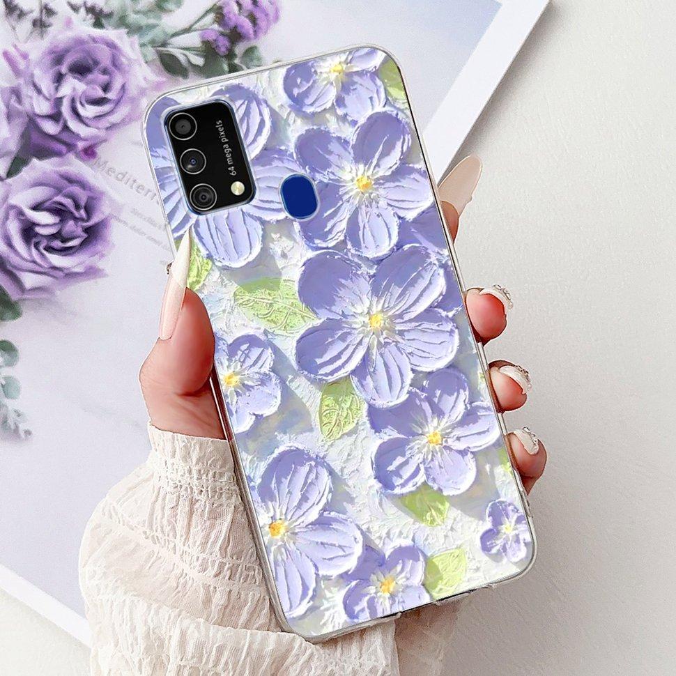 Cute Cat Caroon Cover For Samsung Galaxy A21s Case Soft Silicone Fundas Phone Cases For Samsung A 21s A21s SM-A217F Full Bumper