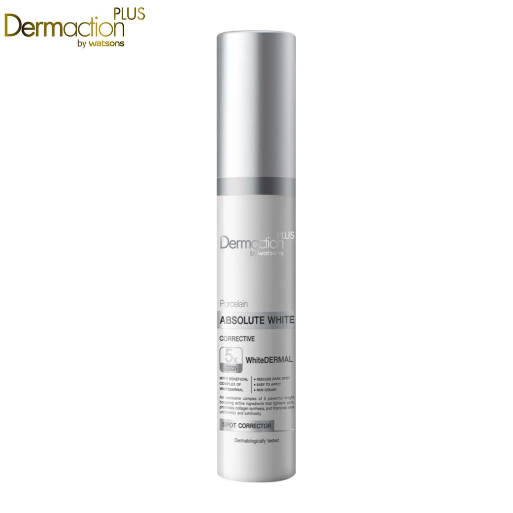 Dermaction Plus by Watsons Porcelain Absolute White Corrective Spot Corrector, дерматологически протестировано, 8 мл.