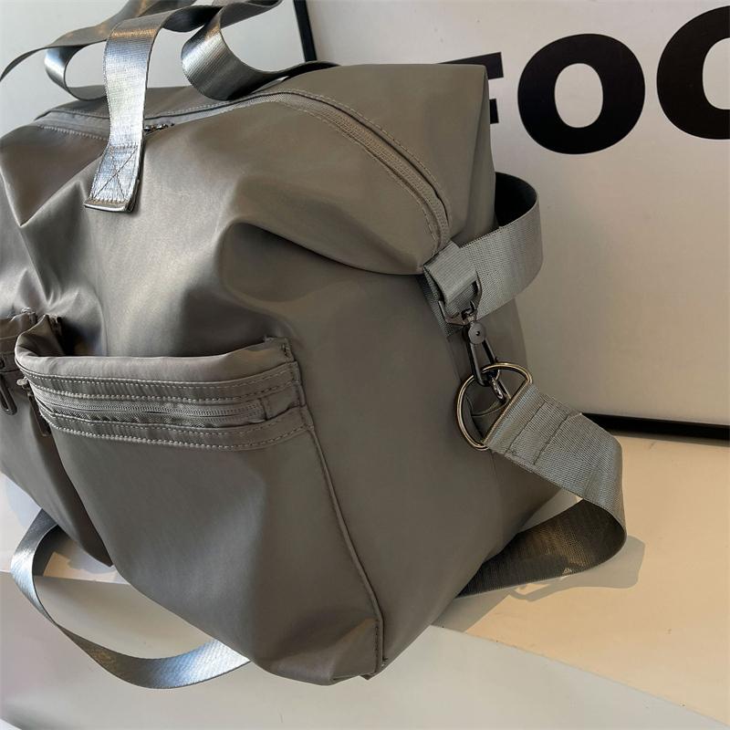 Оксфордская сумка для фитнеса, портативная сумка для йоги, женская водонепроницаемая сумка для багажа большой вместимости, дорожная сумка на короткие расстояния