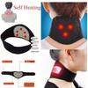 Self-Heating Magnetic Neck Support Brace - Medium Soft Portable Cervical Pillow with Spontaneous Heat Therapy for Tingling, Pain
