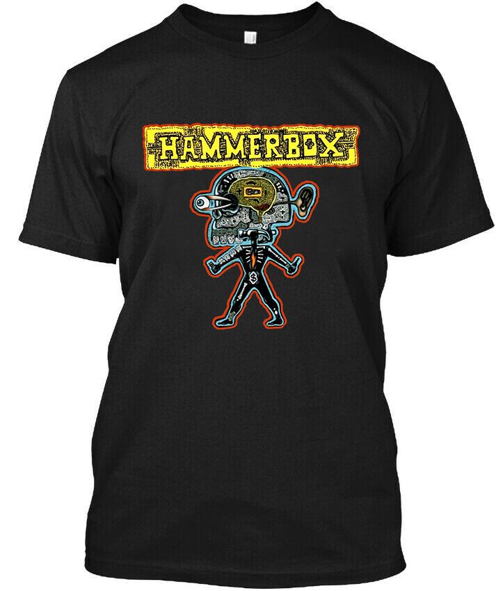 Hammerbox Numb Американская Классика Ретро Арт Логотип Футболка Размер S-5XL Унисекс Футболка