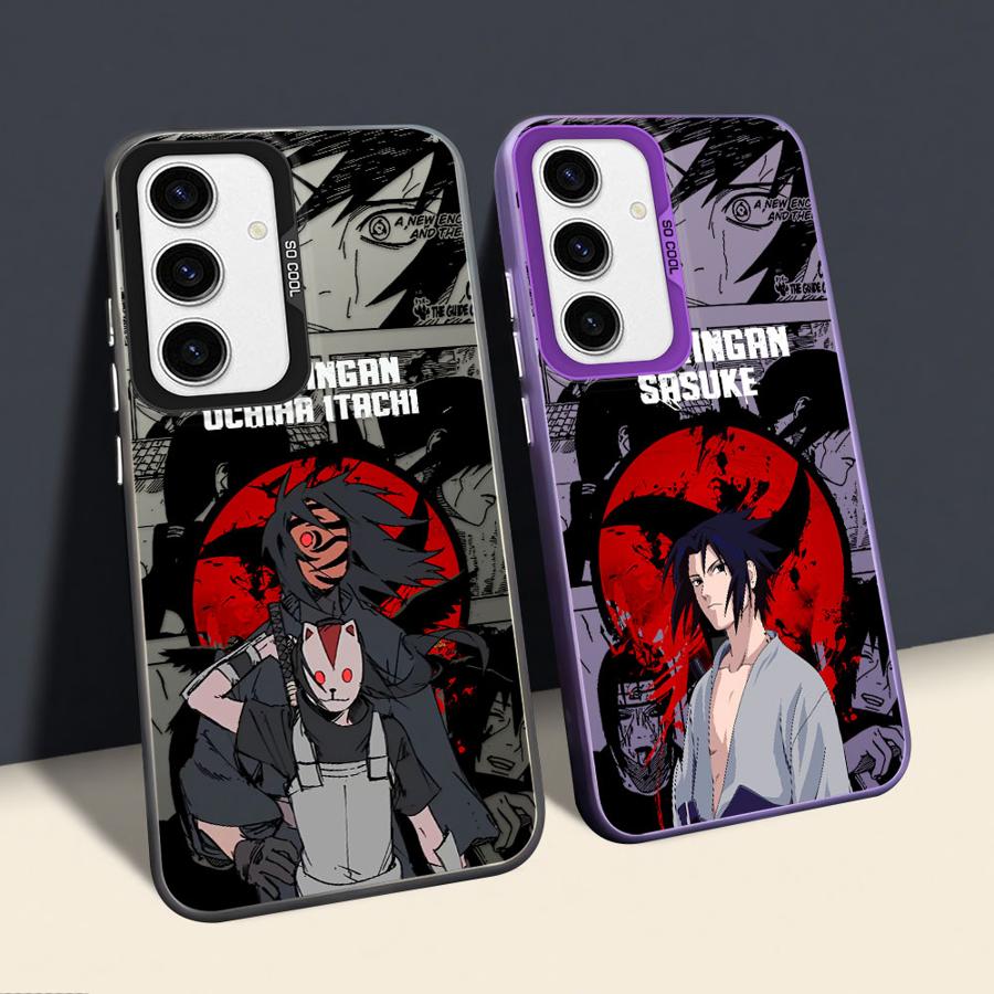 Phone Case for Samsung Galaxy A53 A71 A52 A73 A55 A51 A56 A35 A72 A54 A26 A36 Soft Shell Anime N-Naruto-S