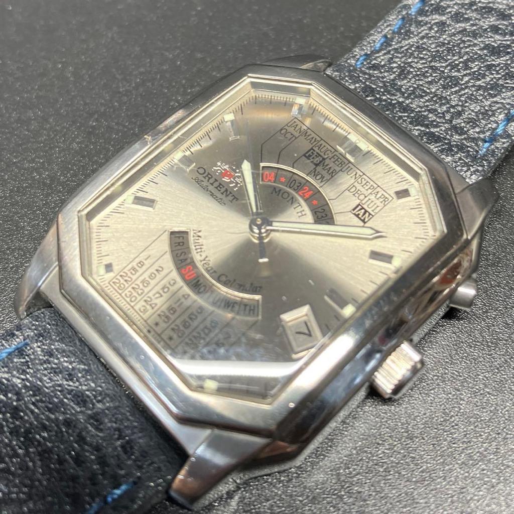 Used Rare excellent condition Orient perpetual calendar EUAA-C0 CS automatic movement, working