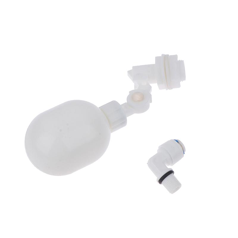 1 шт. Пластиковый поплавковый клапан Регулируемый Автоматический залив Поплавковый шаровой клапан Переключатель контроля воды Вход для бака водонапорной башни