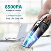 Wireless Vacuum Cleaner Powerful Cyclone Suction Rechargeable Handheld Car Vacuum Cleaner Quick Charge for Car Home Pet Hair