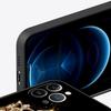 Роскошный Чехол Для Телефона Для iPhone 11 12 13 15 16 14 Pro Max X XR XS 7 8 Plus 2020 Мягкий Чехол Funda Модный Алмазная Корона Буква А