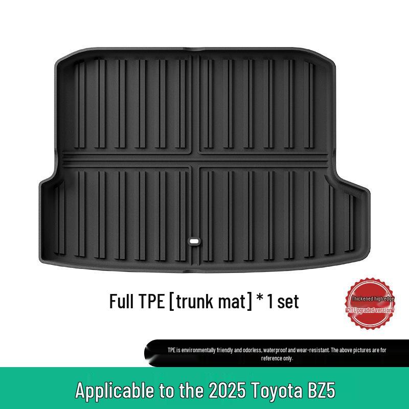 Индивидуальные ТПЭ коврики в салон и багажник для Toyota BZ5 - Устойчивые к пятнам и водонепроницаемые.