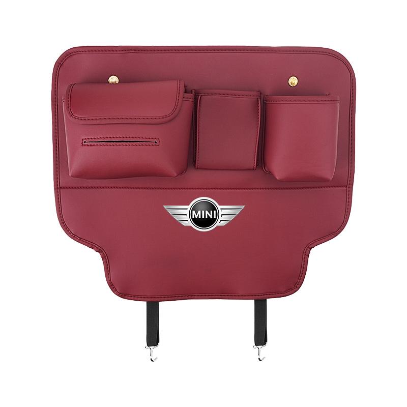 AAAQS1 Sticker Seat Back Organizer Car Interior Storage Pouch Backseat Bag For BMW M5 M4 M3 F20 F40 F22 F30 E90 F32 F10 F06 F07F46E60Z4