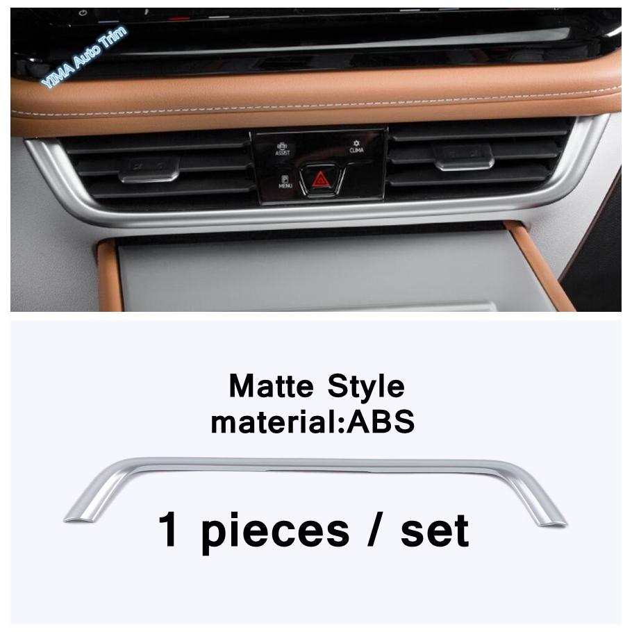 Steering Wheel Frame For VW Volkswagen Atlas / Teramont C-pillar / Dashboard Air AC Outlet Cover Trim Matte Accessory