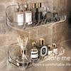  Acrylic Bathroom Wall-mounted Storage Rack for Cosmetics Modern Simple Style