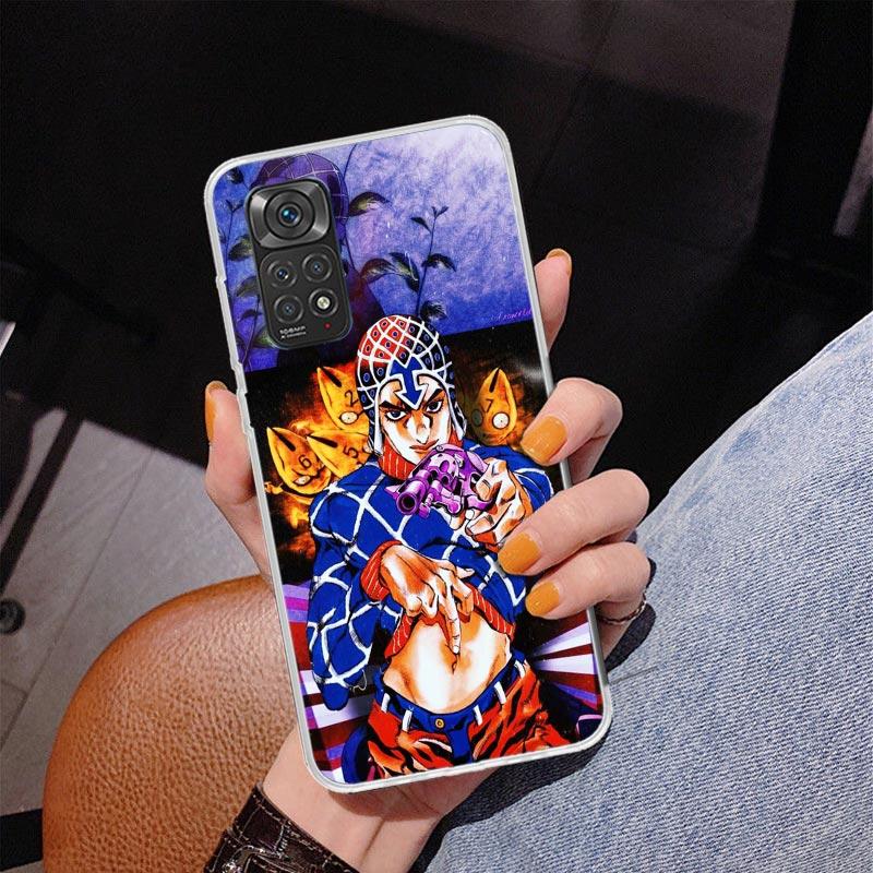 Чехол для телефона JoJo's Bizarre Adventure для Xiaomi Redmi Note 15 14 13 12S 12 11 Pro Plus 14S 11S 11E 10 10S 11T 5G Персонализированный чехол