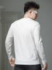 European Style 2025 New Long-Sleeve T-Shirt for Men, Autumn Trendy Brand Printed Rhinestone Base Shirt, Men's Top with Round Neck