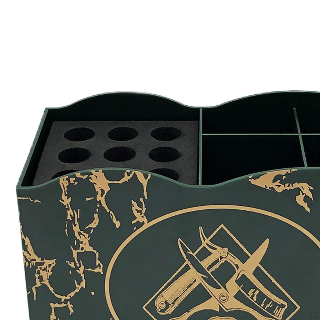 Ящик для хранения парикмахерских инструментов, съемный туалетный столик, заколки для волос, органайзер для ножниц