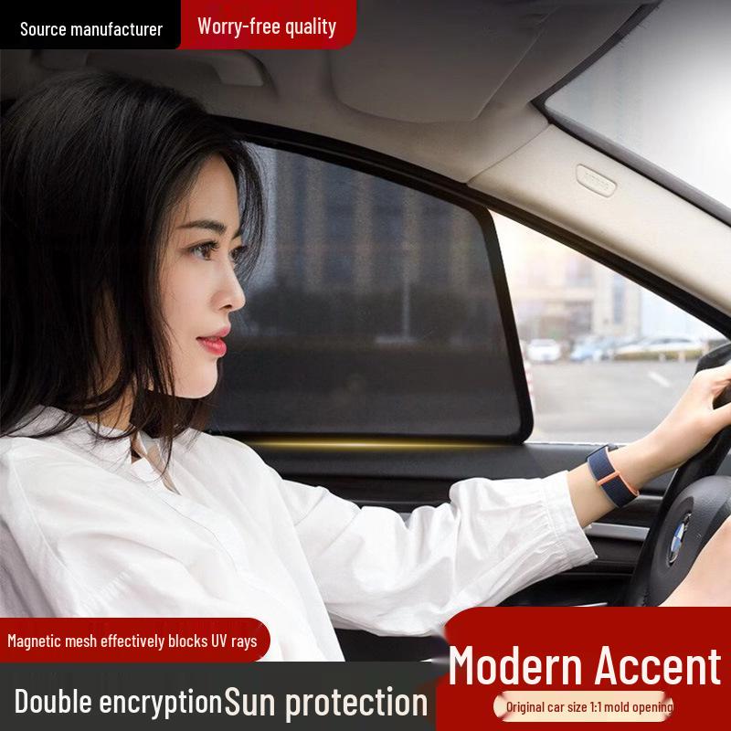 Magnetic Mesh UV Sunshade for Side Windows