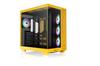 Thermaltake View 380 XL TG ARGB Bumblebee 120мм Оснащен 4 ARGB вентиляторами Безстоечный Mid Tower ATX PC Корпус Bumblebee CS9249 CA-11E-00M4WN-00