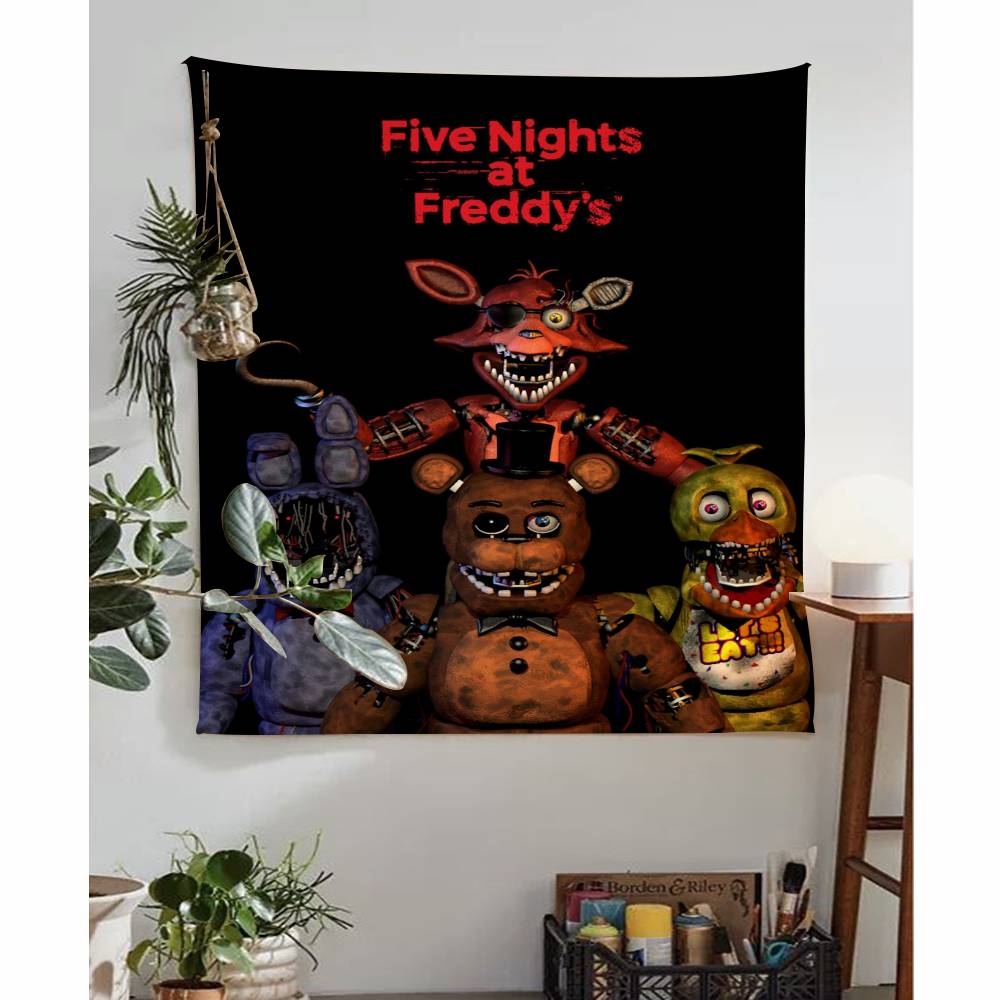 Fnaf FivenightsAtFreddys Игра Подвесная Бохо Гобелен Бохо Настенные Гобелены Мандала Каваи Декор Комнаты