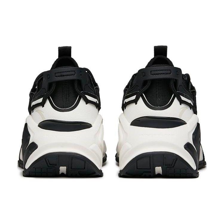 Anta AT91 Удобные нескользящие износостойкие низкие туфли для папы женские кроссовки черные белые 122148850-2