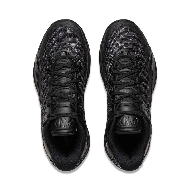Li Ning Air Strike 12 Jungle POP Амортизация Поддержка Низкие Z Technology Баскетбольные кроссовки Мужские Черные ABAV067-7