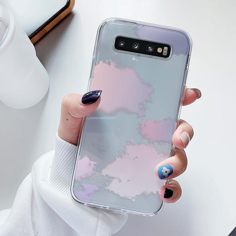 For Samsung Galaxy S10 Plus S10E Case Cute Heart Butterfly Soft Slim Back Cover Silicone Bumper Phone Cases For Samsung S24 FE