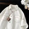 Летняя рубашка для отпуска на море, мужская универсальная рубашка