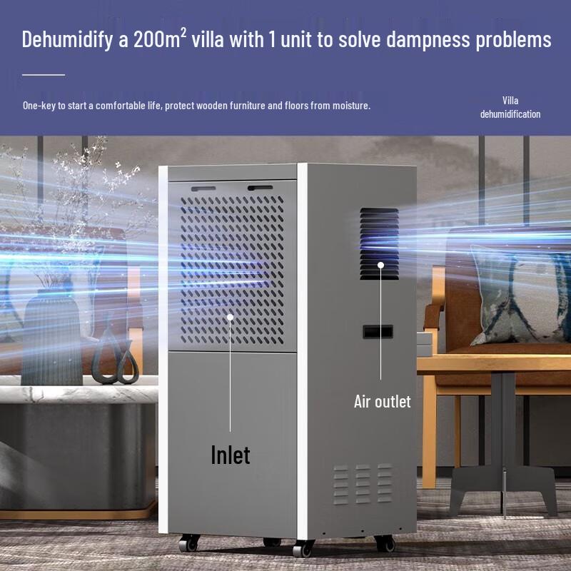AUX 138L/Day Commercial Industrial Dehumidifier