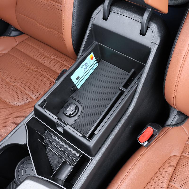 2PCS Car Central Console One Row Cup Holder Water Cup Storage Box For Kia Sportage NQ5 -2026 Accessories LHD/RHD