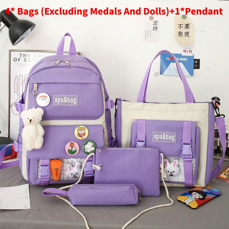 Casual Travel Backpack For Girls With Expandable Storage And Comfortable Cushioned Straps